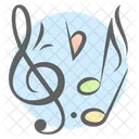 Notes Music Play Icon