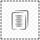 메모 종이 문서 아이콘