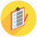 Notes Checklist Writing Icon