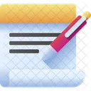 Notes Paper Document Icon