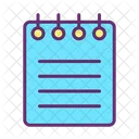 Note Files Notes Diary Icon