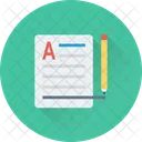Notes Pencil Writing Icon