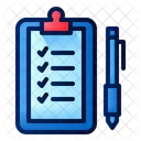 Notes Activity Clipboard Icon