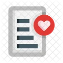 Favorite Note Favorite List Notes Icon