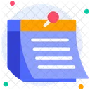 Notes Note Pin Icon