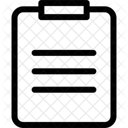 Notes Icon - Download in Line Style