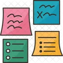 Notes Sticky Message Icon