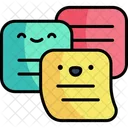 Notes Autocollantes Kawaii Bureau Icon