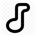 Notes De Musique Ui Ux Icône
