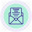 Merci Notes Gratitude Icon