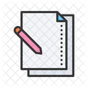 Notes Paper Document Icon