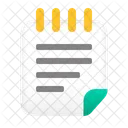 Notes Paper Document Icon