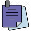 Notes Paper Document Icon