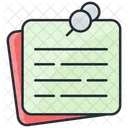 Notes Paper Document Icon