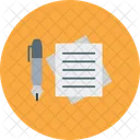 Notes Pen Write Icon