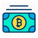 Bitcoins Note Money Currency Icon