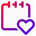 Notes Love Pushpin Icon