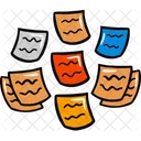 Notes Memo Stick  Icon