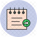 Notes share  Icon