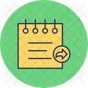 Notes Share Share File Icon