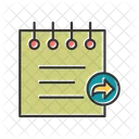 Notes Share Share File Icon