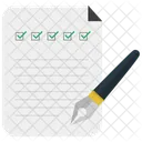 Notes With Pen Notes Open Book Icon