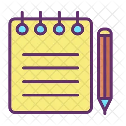 Notes Writing  Icon