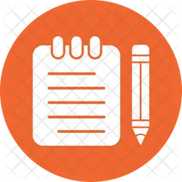 Notes writing  Icon