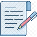 Notes Writing Icon