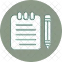 Notes writing  Icon