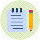 Notes writing  Icon