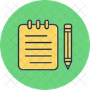 Notes writing  Icon