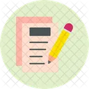 Notes Writing Essay Lecture Icon