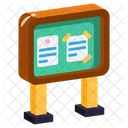Noticeboard Bulletin Board Info Panel Icon