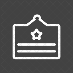 Noticeboard Icon