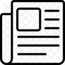 Noticias Periodico Medios De Comunicacion Icono