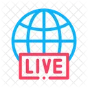 Notícias ao vivo  Ícone