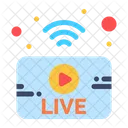 Notícias ao vivo  Ícone