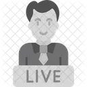 Notícias ao vivo  Ícone