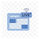 Notícias ao vivo  Ícone