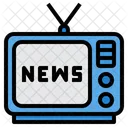 Noticias Televisao Reportagem Icon