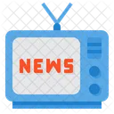 Noticias de televisión  Icono