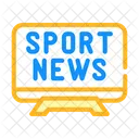 Deporte Noticias Color Icono