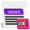 Noticias Do Mercado De Acoes Jornal Noticias De Negocios Ícone