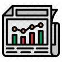 Notícias do mercado de ações  Ícone