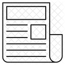 Noticias Jornal Imprensa Ícone