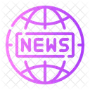 Noticias Reportero De Noticias Internacional Icono