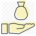 Icono De Linea Sombra Color Noticias Icono