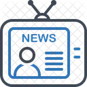 Noticias Transmissao Leitor De Noticias Ícone