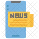 Noticias Moviles Noticias En Linea Noticias Digitales Icon